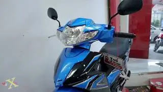 Honda Blade 110 2019 - B&aacute;nh căm thắng đ&ugrave;m Xanh dương - Walkaround
