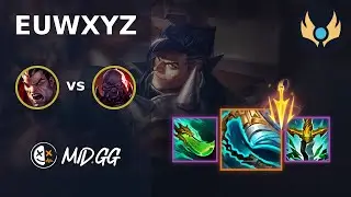 MID.GG: [ EUWXYZ ] Darius TOP vs Sion | EUW CHALLENGER | LOL Season 2025