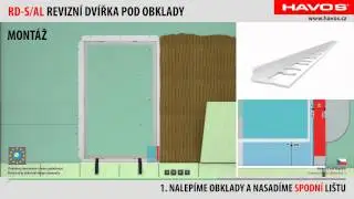 HAVOS -  REVIZN&Iacute; DV&Iacute;ŘKA POD OBKLADY - RD-AL/S