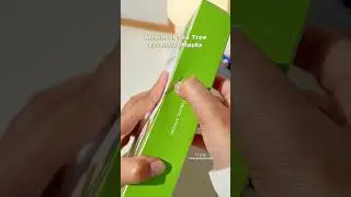 tea tree mask from mediheal to calm down acne! 🌱 #skincare #kbeauty #beauty #acne