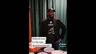 Ginger cyclist visits Ramadan Masjid