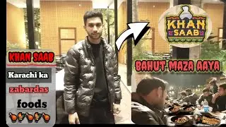 Karachi ka mashahur jagah KhanSaab  best food 🤤 🤤#fooday #foryou #food #vlogs
