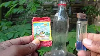 petasan mini woodpecker dalam botol