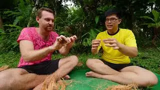 Dinacon: How to Make Coconut Rope! (Dennis's Coco Crafts Part 2)