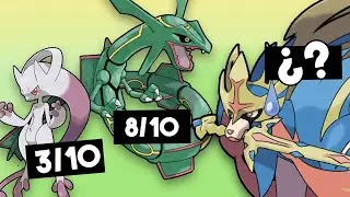 PUNTUANDO TODOS LOS POKEMON LEGENDARIOS!