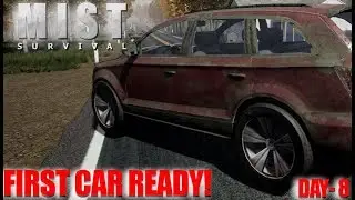 FIRST CAR READY! | Mist Survival