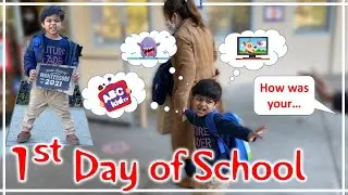 Most kids at their First day of School | Kindergarten