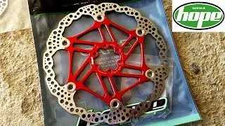 Hope Tech Floating Disc Rotors Unboxing and Quick Check - Bike Upgrades