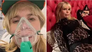 Pregnant Paloma Faith is hospitalised with flu as she admits expecting a baby at 44 is 'worrying'