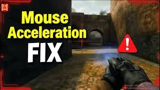 How to Fix Mouse Acceleration issues in Counter Strike 2