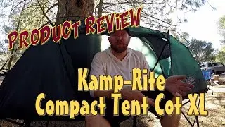 Kamp-Rite Compact Tent Cot XL - Product Review