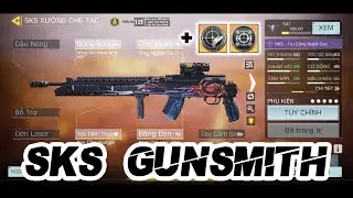 COD Mobile VN | SKS GUNSMITH in BATTLE ROYALE SS8 | HuyNHA
