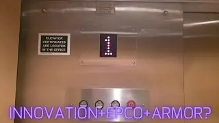 Epic Motor! WEIRD Otis Bottom Drive Traction Elevator | North Seattle College | Seattle, WA