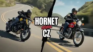 [CZ 350] HORNET vs CEZET: Real-World Test Ride Results!🔥 #SlowRideWorldwide #2stroke #classic350