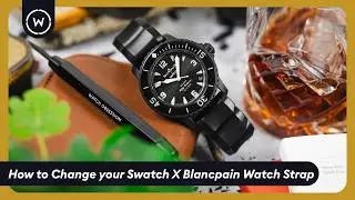 How to Change the Strap on Your Swatch X Blancpain Fifty Fathoms - Easy Step-by-Step Guide