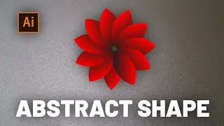Abstract Shape in illustrator - illustrator Tutorial | Graphics Coder