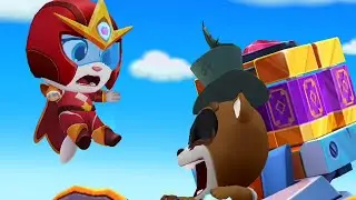 FİNAL BOSS VERSUS FİRE ARROW ANGELA - Talking Tom Hero Dash outfit7 Gameplay  HD New Update android