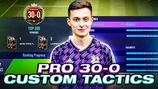 MY PRO 30-0 CUSTOM TACTICS I USE IN WEEKEND LEAGUE!!! FIFA 21