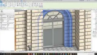 Model in Place - Sweep2️⃣ (Wall, Windows ,Door) Frame