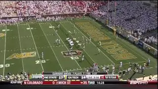 2010.09.25 NC State Wolfpack at Georgia Tech Yellow Jackets Football