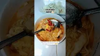 pertamakali coba seblak BIBILA, enak cuy👍🏻😋 #foodie #shorts