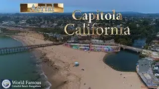 Capitola Beach Aerial Tour