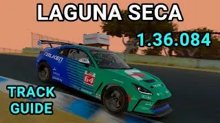 Руководство по трассе Weathertech Laguna Seca Toyota GR86 iRacing