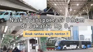 cara naik transportasi umum di Jakarta