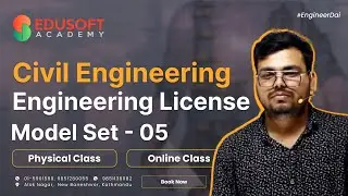 Engineering License Model Set - 05 | Nepal Engineering Registration Exam (NEC) @EdusoftAcademy ​