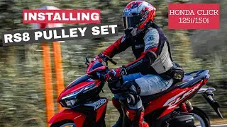 RS8 Pulley Set for Honda Click