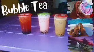 Bubble Tea Review, Ice cream date Weekly Vlog