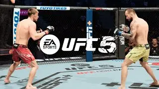 UFC 324 &mdash; Арнольд Аллен против Жана Сильвы I ПОЛНЫЙ БОЙ &mdash; EA Sports UFC 5