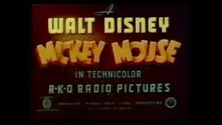 Mickey Mouse &ndash; Pluto and the Armadillo (1943) &ndash; original RKO titles