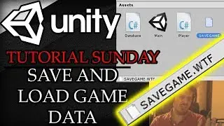Unity 3D Tutorial : Save and Load Game Data in your own File Format.