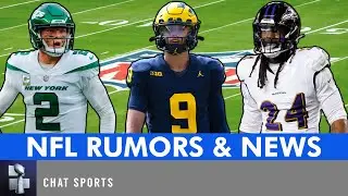 NFL Rumors: JJ McCarthy To Commanders At #2? Zach Wilson Trade? Jadeveon Clowney Destinations?