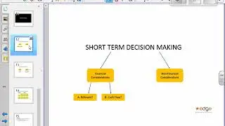 Short Term Decision Making FT