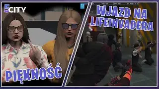 FIVECITY - WJAZD NA LIFEINVADERA | PIĘKNOŚĆ |😂 GTARP 😂| FM#33🔥