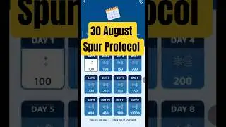 Spur Protocol Quiz Today 30 August 🔥 Spur Protocol Quiz Answer Today 🔥 Spur Protocol Daily Quiz