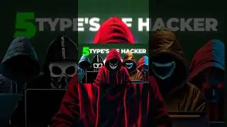 5 Different Types Of Hacker's 😎 You Don't Know About It | #shorts