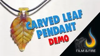 Carved Leaf Pendant 🍃