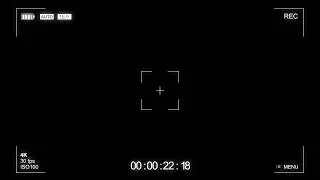 Video Cam Recorder Overlay - Camera Rec Screen Interface