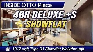 Inside the Showflat: OTTO Place Type D1 &ndash; 4 BR Deluxe + Study Walkthrough