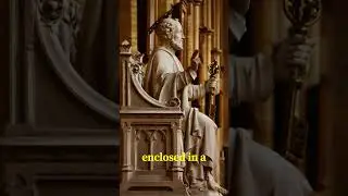 The Chair of St. Peter Is Real?! 🪑💥 Not Just a Symbol! #shorts #christian #pope #catholicshorts