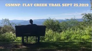 Great Smoky Mountains National Park: Flat Creek Trail, Sept. 25, 2019