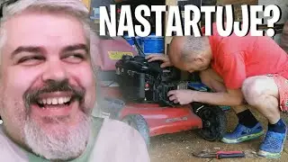 Craf reaguje, jak Šílená Drátěnka startuje sekačku po dvou letech!