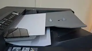 Konica ADF feeder Testing