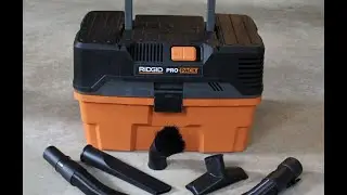 Ridgid pro 4.5 gallon shop vac