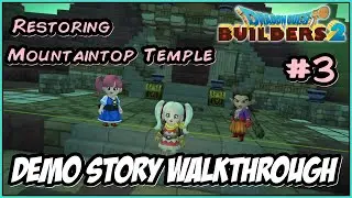 Dragon Quest Builders 2 - Demo Storyline Walkthrough Part 3 I Mountaintop Temple [NO COMMENTARY]