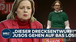 B&Uuml;RGERGELD-PLAN: Jusos gehen Bas scharf an! &ndash; &sbquo;&bdquo;Dieser Drecksentwurf&ldquo;
