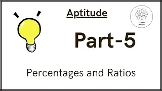 Aptitude Part 5 : Mixtures, Percentages and Ratios